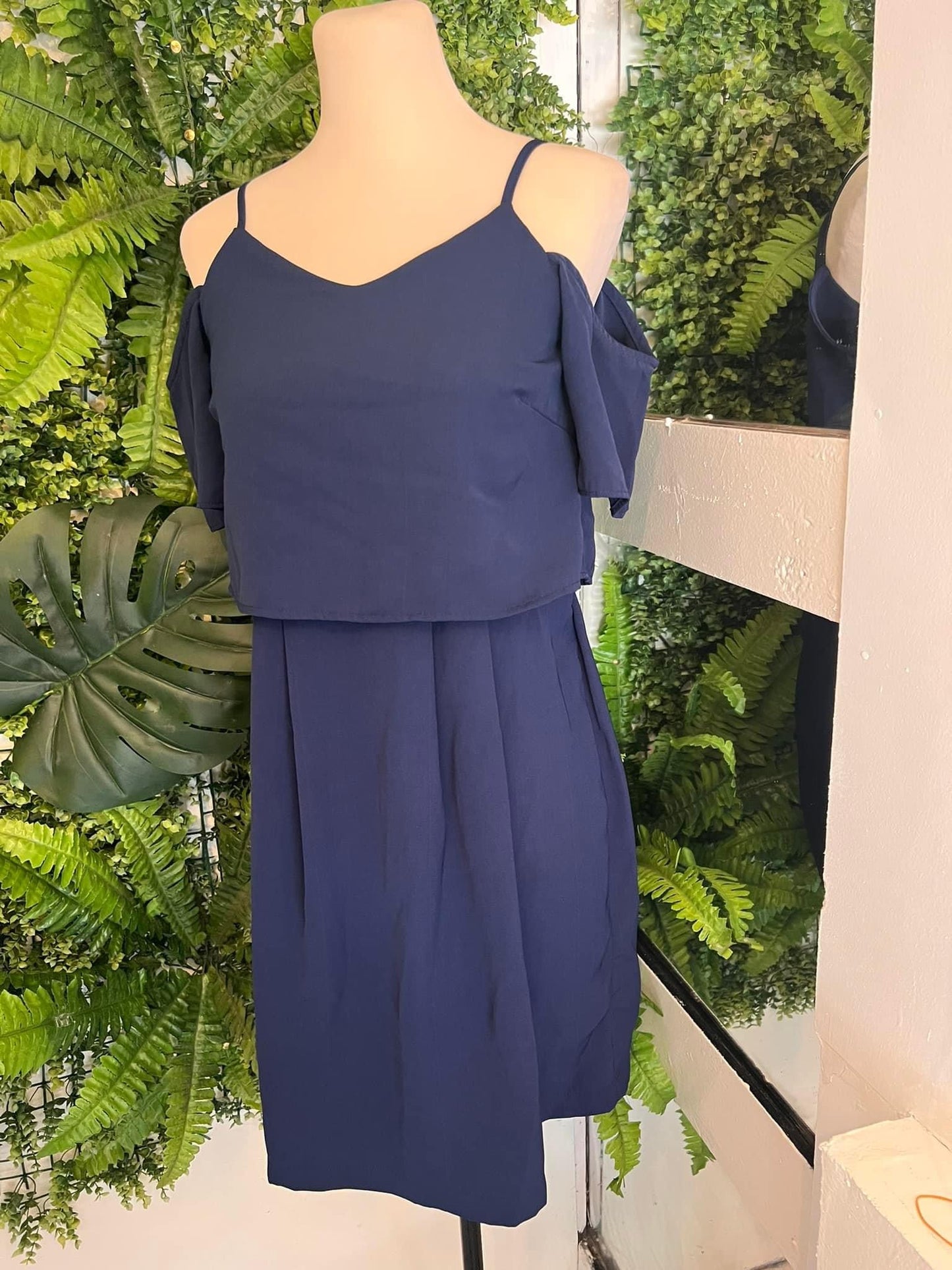 Blue Maternity Dress