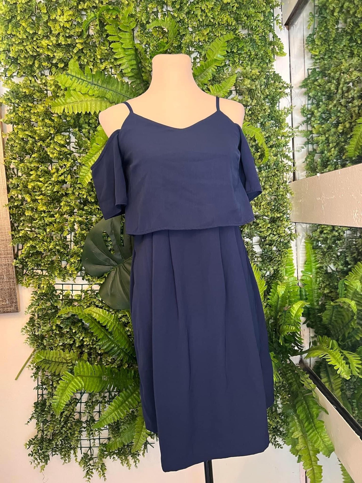 Blue Maternity Dress